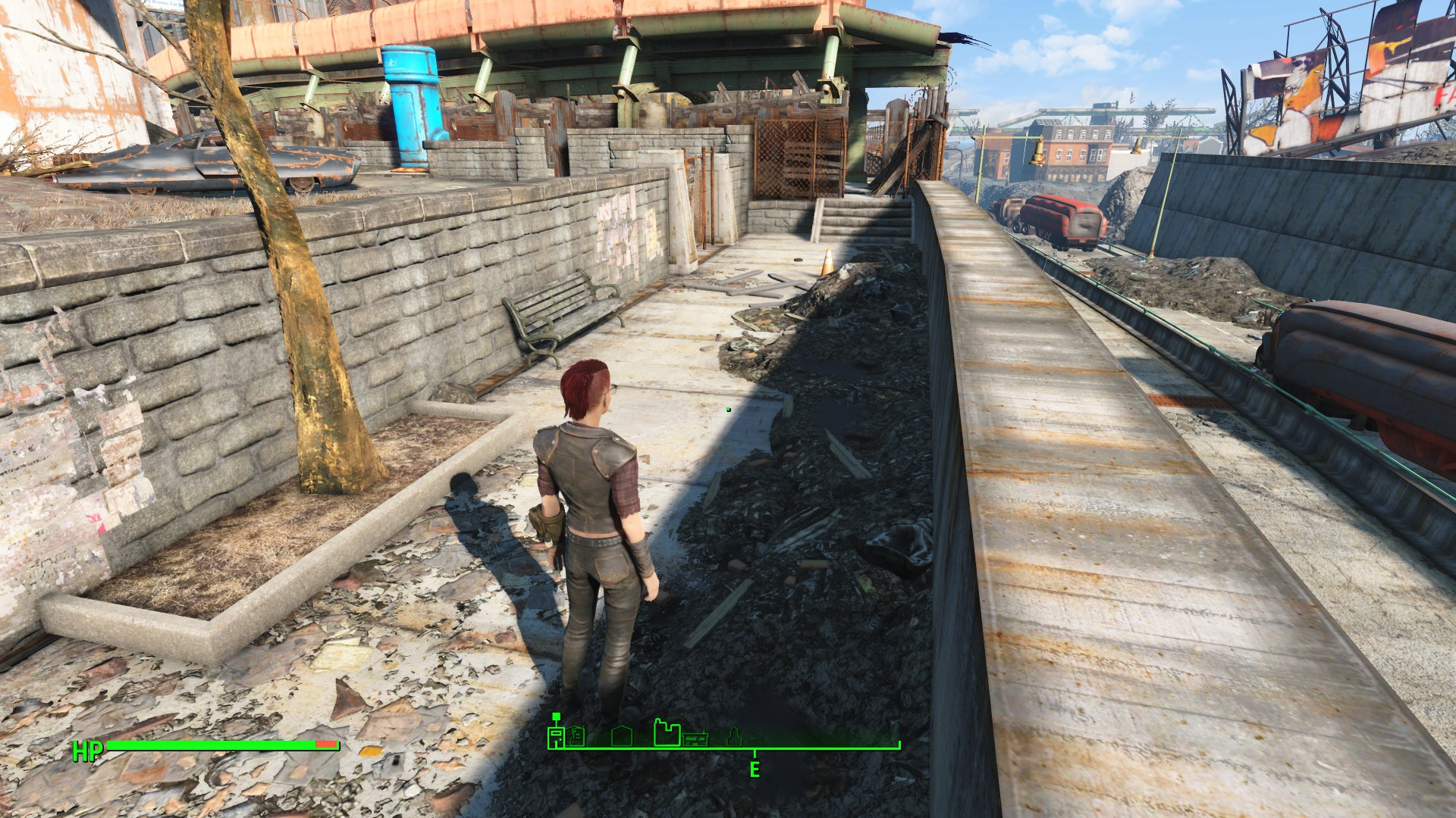 Fallout 4&nbsp;(Bethesda Game Studios, 2015) is an example of a video game with the option to use a third-person visual perspective. A player sees the character’s body, usually from behind, with the option to rotate the game’s camera around for a co…